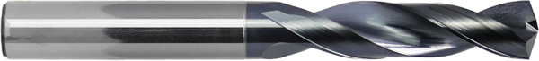 TRIPLEX-Q VHM-Hochleistungsbohrer 3xD mit IK Ø 8,70 mm - 10,80 mm